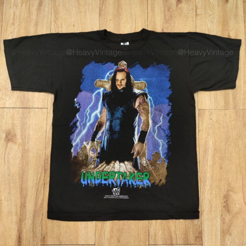 UNDERTAKER ลายมวยปล้ำ เสื้อทัวร์ เสื้อวง