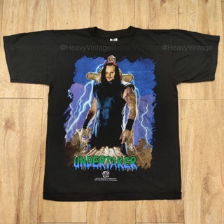 เสื้อยืดผ้าฝ้าย UNDERTAKER ลายมวยปล้ำ เสื้อทัวร์ เสื้อวง