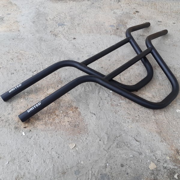 Bmx United Rise Handlebar 21 ซม.ความยาว 74 ซม.สีดํา - BMX Race Street hi ten Bike - สูงหนาพิเศษ