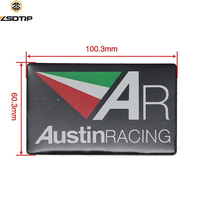 สติกเกอร์ ลาย AR Austin Racing ทนความร้อน สําหรับตกแต่งรถจักรยานยนต์