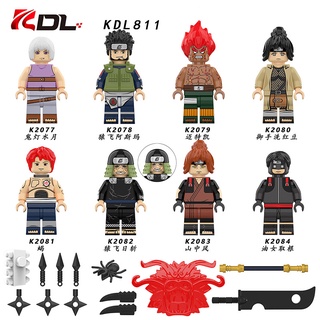 Kdl811 Might Guy K2079 Uzumaki Naruto บล็อคตัวต่อของเล่น ขนาดเล็ก ของขวัญวันเกิด สําหรับเด็ก