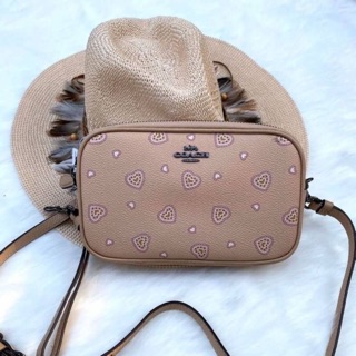 📌Coach Turquoise Western Hearts Crossbody Clutch Bag 29682 📌Size : 7-3/4"W x 4-1/4"H x 1-1/2"D  📌shop ไม่มีถุงผ้า