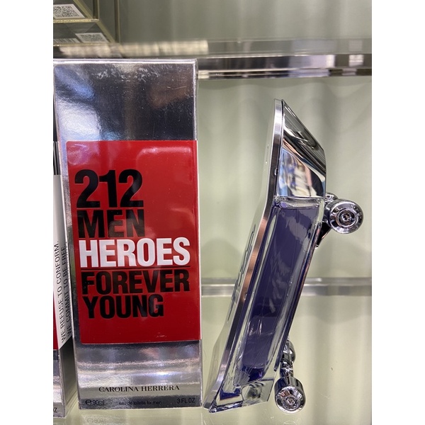 CAROLINA HERRERA น้ำหอม 212 Heroes EDT 90ml กล่องซีล/ป้ายไทย #น้ำหอมแท้100%