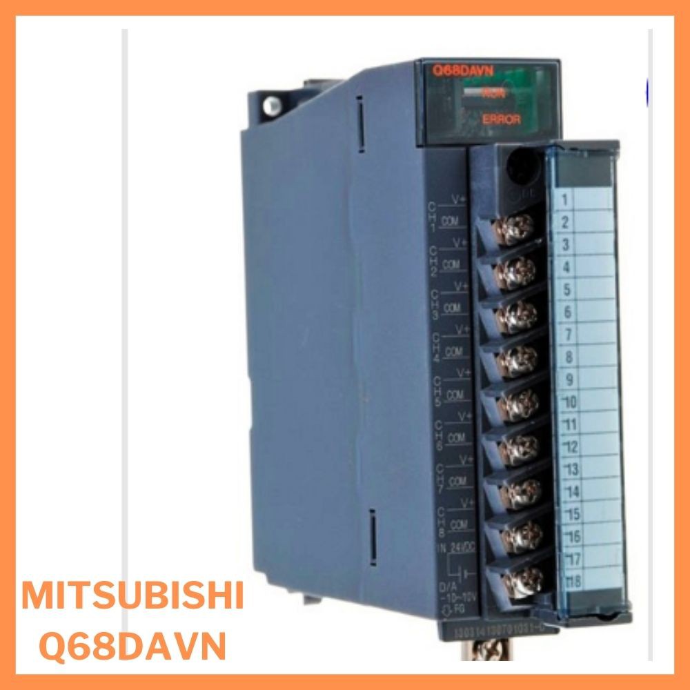 Q68DAVN | Mitsubishi Digital-Analog Converter Module