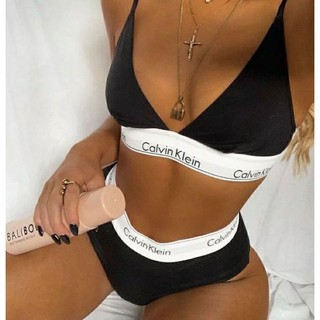 bikini ck cop brand ใส่สบาย ผ้าดี มีฟองน้ำ