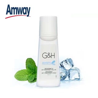 Saleลูกกลิ้ง ระงับเหงื่อและกลิ่นกาย แอมเวย์ amway G&amp;H Roll-On(100มล.) กลิ่นหอมสดชื่น ควบคุมรสชาติยาวนาน และป้องกันเหงื่อ