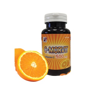 C-MORVIT 500MG. TABLETS 100S./ขวด วิตามินซี