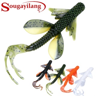 Sougayilang 2Pc Fishing Lure Soft Fishing Lure เหยื่อตกปลาน้ำเค็ม/น้ำจืด