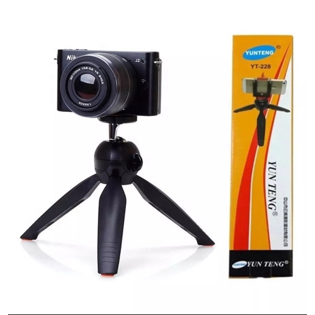 ขาตั้งกล้อง ขาตั้งมือถือ  Yunteng YT-228   ของแท้100%