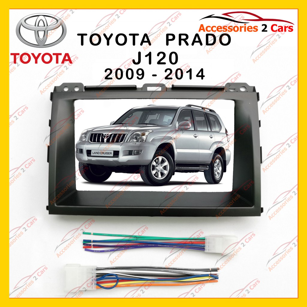 กรอบหน้าวิทยุ TOYOTA PRADO 2009  J120 รหัส NV-TO-002