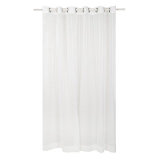 ผ้าม่านโปร่ง EYELET CHILD FREEDOM STYLE 150X220 ซม. สีขาว ผ้าม่านประตู CURTAIN ผ้าม่านและมู่ลี่