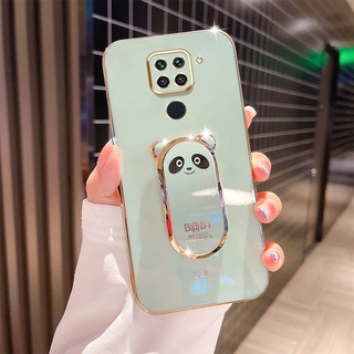 เคสโทรศัพท์มือถือ ลายการ์ตูนหมีน่ารัก 6D หรูหรา สําหรับ Xiaomi Redmi Note 9 4G 9S Note 9 Pro Max