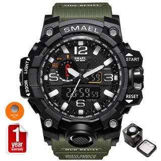 SMAEL นาฬิกาข้อมือผู้ชาย Sport Digital LED รุ่น SM1545 (Navy)