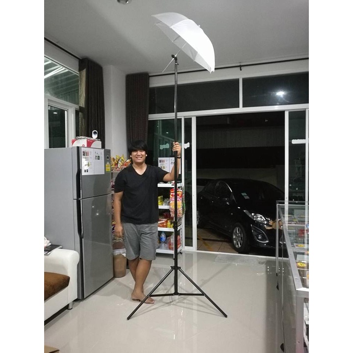 ขาตั้งไฟ ขาตั้งแฟลช GODOX ขาสูง 2.80m วัสดุเป็นเหล็ก ( เฉพาะขา )