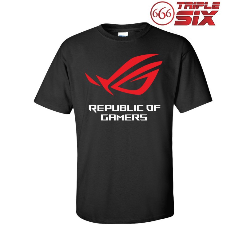 TRIPLESIX - เสื้อยืด - Asus ROG Republic of Gamers
