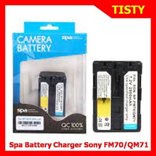 For Sony NP-FM70 / QM71 Battery &amp; Battery Charger  "SPA" แบตเตอรี่กล้องและแท่นชาร์จกล้อง