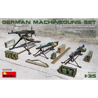 โมเดลอุปกรณ์จำลอง MiniArt 1/35 MI35250 German Machineguns Set