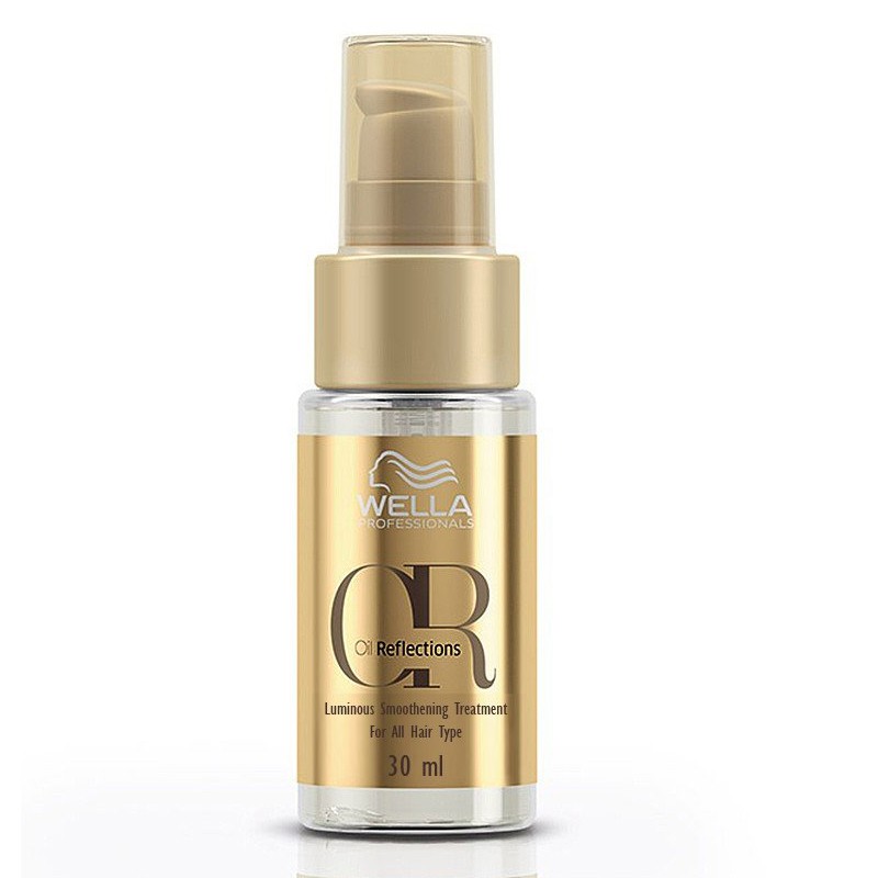 ผลิตภัณฑ์บำรุงเส้นผม Wella Professional Oil Reflections Luminous smoothing treatment 30ml