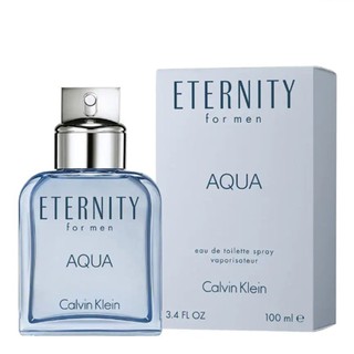 ซี เค Eternity Aqua for Men  EDT  (100 ml.) พร้อมกล่อง