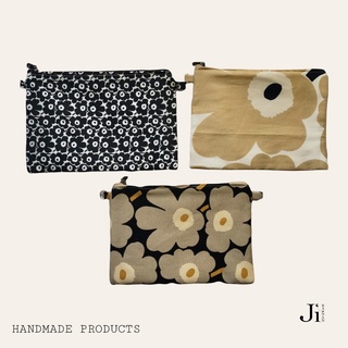 ผ้าMarimekko แท้ กระเป๋าซิป