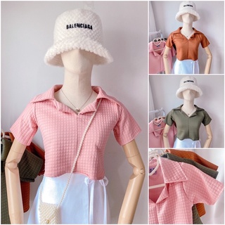 เสื้อครอปแฟชั่น ฟรีไชร์