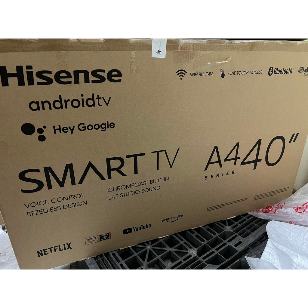 HISENSE ทีวี Series A4200G FHD LED 2021 (40", Android) รุ่น 40A4200G Clearance
