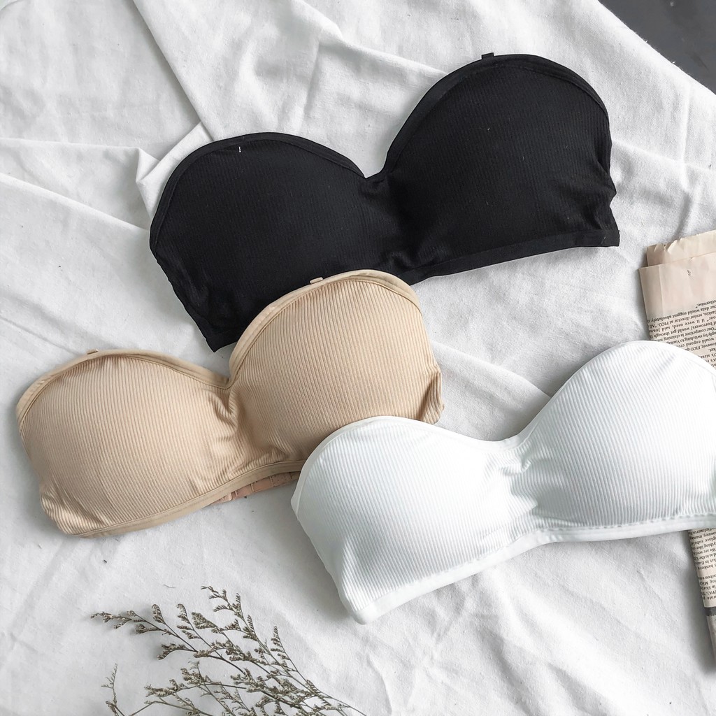 (ขายส่ง) Voronin Tube Top Strapless Ladies Bandeau ปรับยืดด้ายสามหน้าอก Baju Dalam Wani 1917