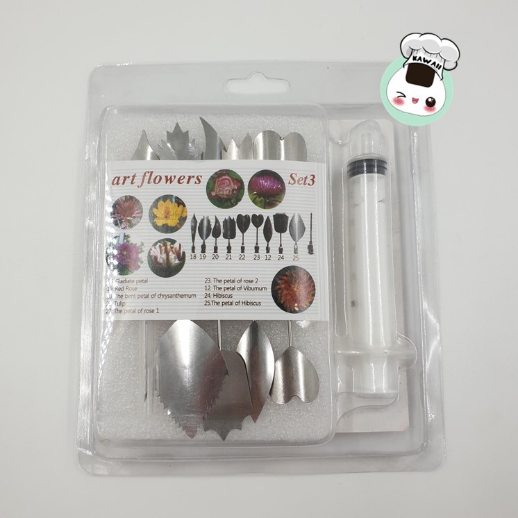 GELATINE ART TOOLS SET 3 - (สินค้าจําเป็น)