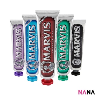 Marvis Whitening Anti-Tartar Toothpaste From Italy 85ml (Cinnamon Mint / Amarelli Licorice / Aquatic Mint / Jasmin Mint / Classic Strong Mint)