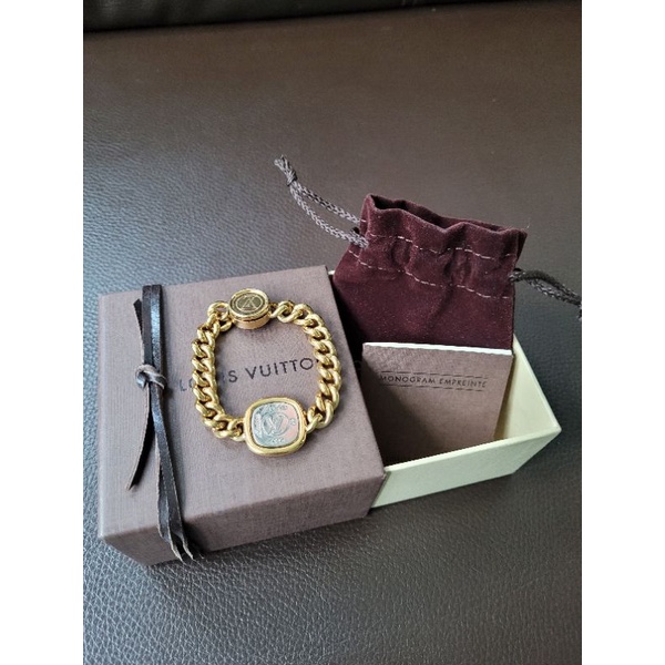 สร้อยข้อมือ Louis Vuitton chainlink ID Bracelet ปี 14