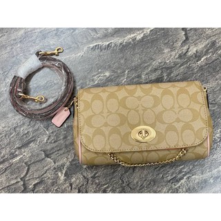 COACH MINI RUBY CROSS BODY IN SIGNATURE CANVAS