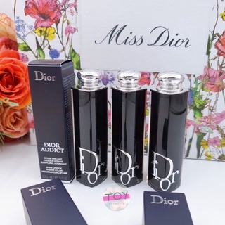 DIOR Addict - Shine Lipstick Refillable ป้ายไทยมีกล่อง(พร้อมถุงลิบ)