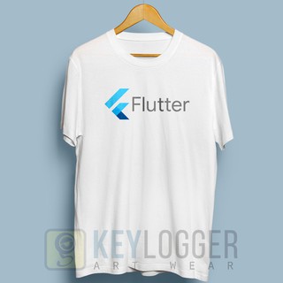 เสื้อยืด พิมพ์ลายโปรแกรมเมอร์ IT Flutter 91st