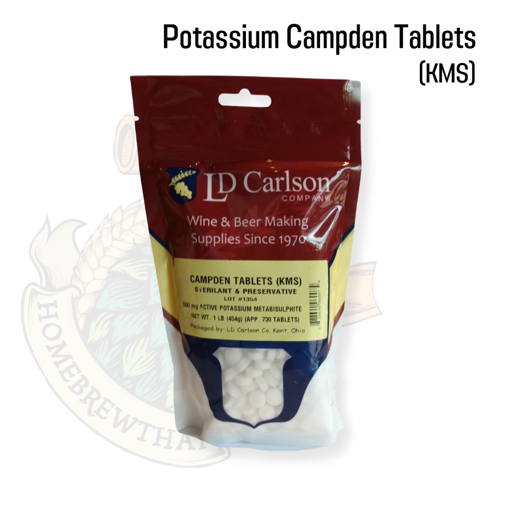 Potassium Campden 1 Tablets (KMS) แบบเม็ด