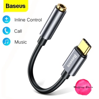 💜ถูกจริง/ส่งไว📦Baseus Type C to 3.5mm AUX Adapter USB-C Type-C to 3.5 mm Headphone Audio