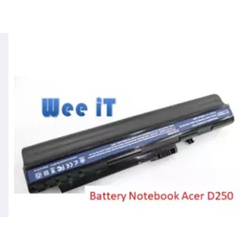 Battery Notebook Acer D250 สำหรับ โน๊ตบุ๊ค Aspire One A110 A150 D150 D250