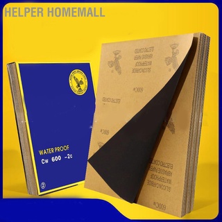 Helper Homemall แผ่นกระดาษทรายซิลิคอนคาร์ไบด์ กันน้ํา สําหรับขัดรถยนต์