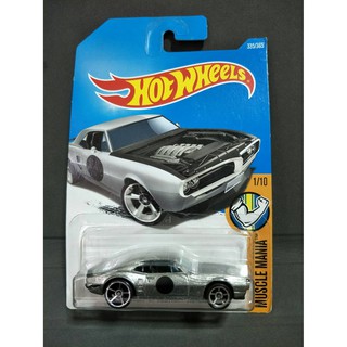 รถเหล็ก Hot wheels CUSTOM 67 PONTIAC FIREBIRD #lb26