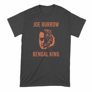 เสื้อยืด พิมพ์ลาย Joe Burrow Tiger King Bengals Burrow สําหรับผู้ชายS-5XL