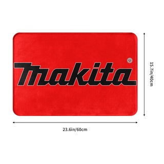 พรมเช็ดเท้า กันลื่น ลายโลโก้ Makita แบบแห้งเร็ว สําหรับห้องน้ํา ห้องครัว ทางเข้า