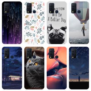 เคสสำหรับเคสโทรศัพท์ซิลิโคนลายการ์ตูนสําหรับ Vivo Y 50 Y 50 Y 50 Vivoy 50เคส