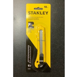 Stanley คัตเตอร์ 18 mm รุ่น 10-143 ของแท้ 100%