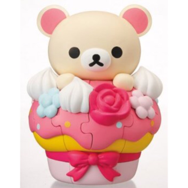 3D puzzle Kolilakkuma แบบ cupcake