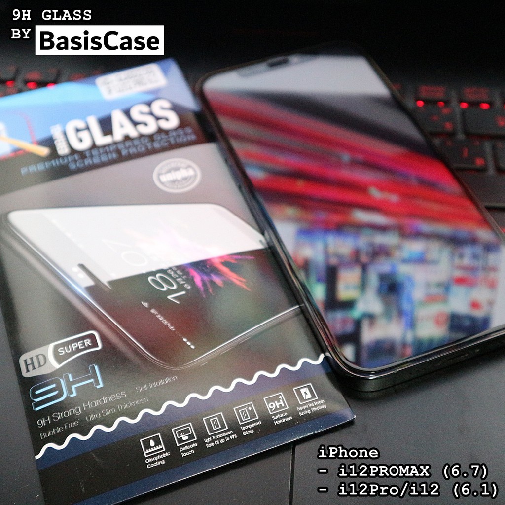 🦾🇹🇭 (Premium) ฟิล์มกระจกเต็มจอ 2.5D 9H สำหรับไอโฟน 14Promax 14Pro 14Plus 14 13PROMAX 13PRO/13 12PROM