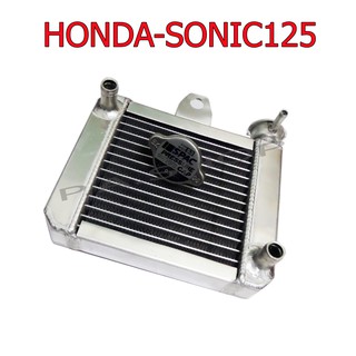 NEW หม้อน้ำแต่งอลูมิเนียม งานสร้าง สำหรับ HONDA-SONIC125 งานเทพเทพ