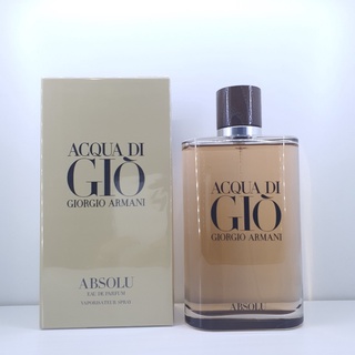 น้ำหอมแท้ Giorgio Armani Acqua Di Gio Absolu for Men EDP 200ML กล่องซีล