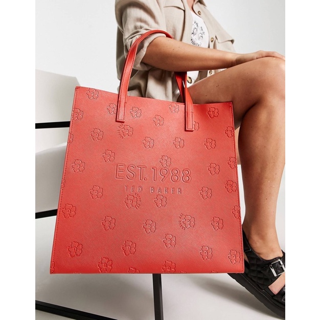 Ted Baker Lanacon Large Tote Bag in red
