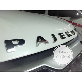 Logo Pajero โลโก้ ปาเจโร่ 3D ติดกระจังหน้า