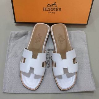 Hiend HERMES sandals leather พร้อมกล่อง  การ์ด ถุงผ้า