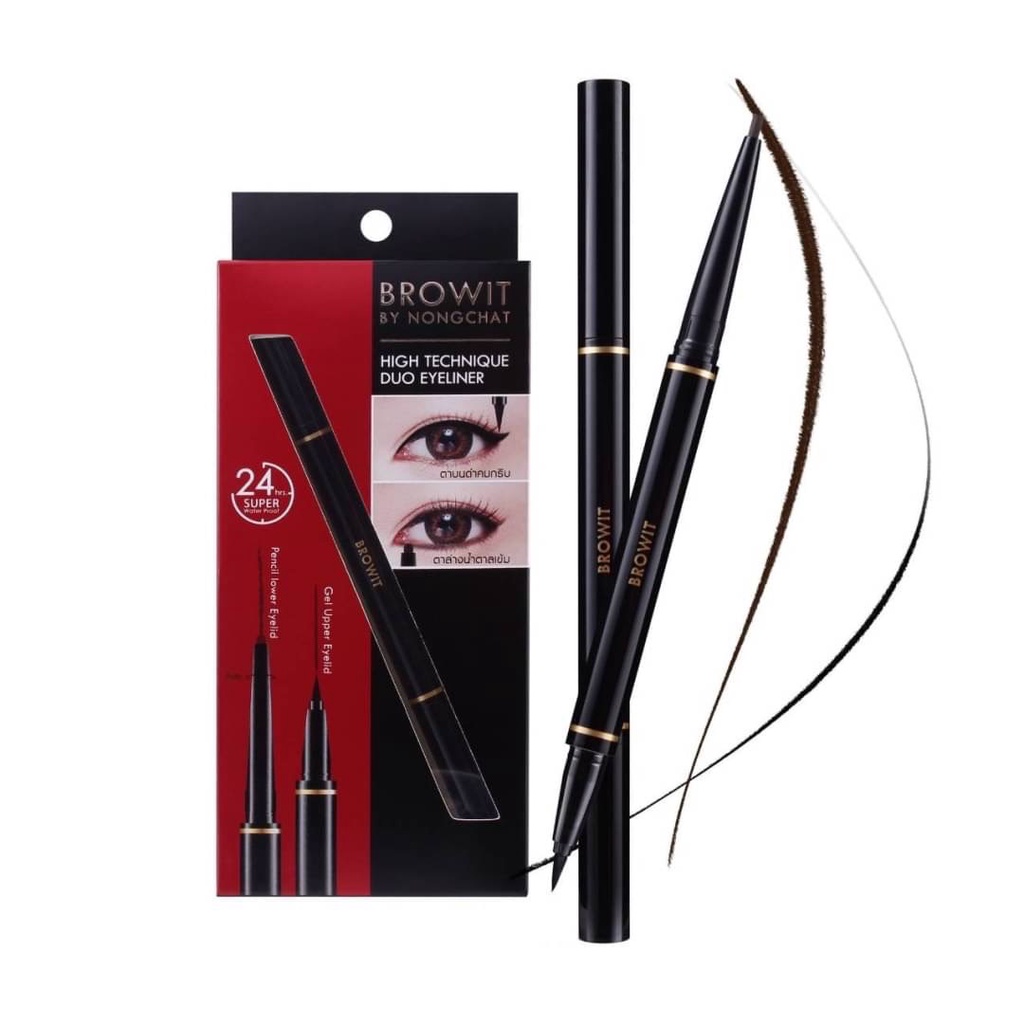 อายไลเนอร์ Browit Eyeliner By NongChat น้องฉัตร อายไลเนอร์ 2 หัว